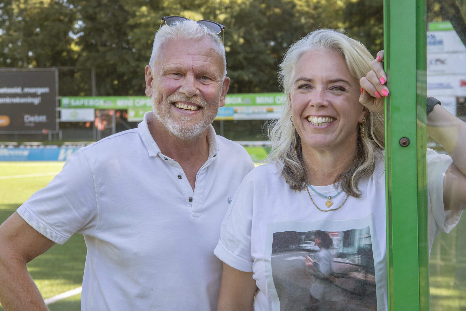 Gerrit en Marlijn bij asv Dronten